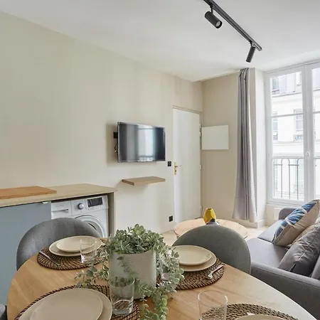 Charming 1br - Montorgueil-sentier Lejlighed Paris